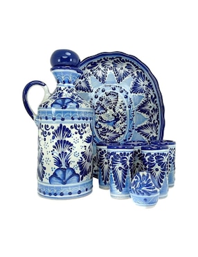 Set de tequileros Zvezda Talavera Talavera