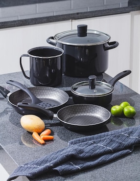 Batería de cocina Cinsa Florida de aluminio antiadherente thermocell 8 piezas