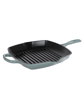 Sartén grill Le Creuset Sea Salt de hierro fundido