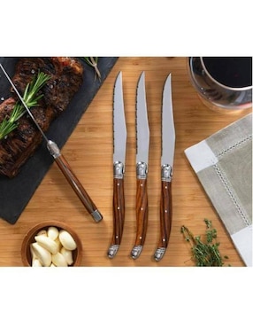 Set de cuchillos multiusos Ventdepot utensilios para asador y cocina 10 piezas