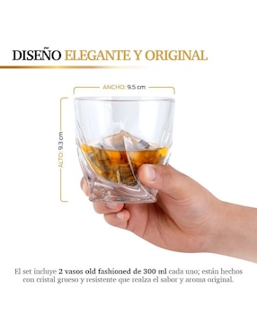 Set bar Whiskey Town de madera
