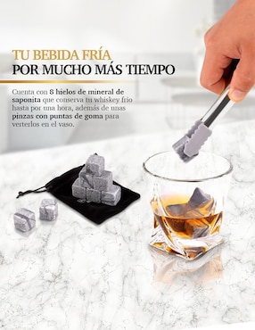 Set bar Whiskey Town de madera