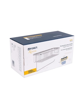 Portarrollos de acero inoxidable Foset Riviera 1 rollo