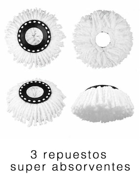 Set de paño Genérica de sintético 3 piezas