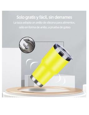 Termo Genérica de acero inoxidable con tapa doble rosca