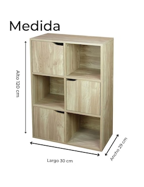 Estante de melamina Ellegance Houseware Hogar SS47887