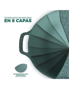 Comal Queen Sense aluminio anodizado