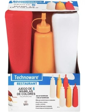 Set contenedores Technoware 6 piezas