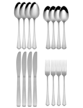 Set cubiertos Moven Galicia de acero inoxidable 16 piezas
