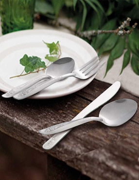 Set cubiertos Moven de acero inoxidable 12 piezas