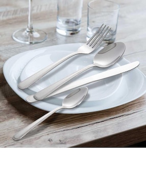 Set cubiertos Moven de acero inoxidable 12 piezas