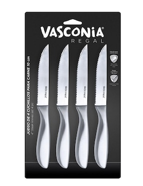 Set de cuchillos serrado Vasconia regal 4 piezas