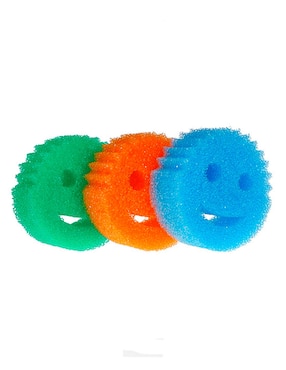 Esponja Para Hogar E Interior Scrub Daddy Colors 3 Piezas