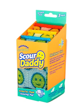 Esponja para hogar e interior Scrub Daddy Scour Daddy 3 piezas