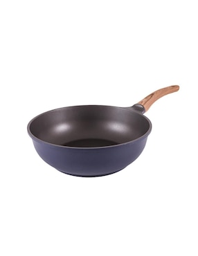 Sartén Wok Queen Sense de aluminio anodizado