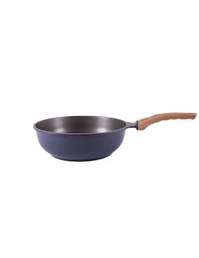 Sartén Wok Queen Sense de aluminio anodizado