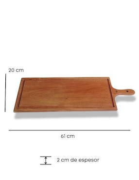 Tabla para picar Yañez Mobiliario Rectángular de madera