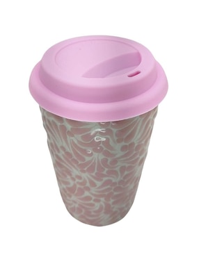 Vaso térmico Zvezda Talavera con tapa rosca 200 ml