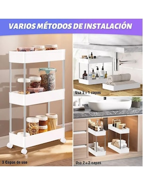 Estante de plástico