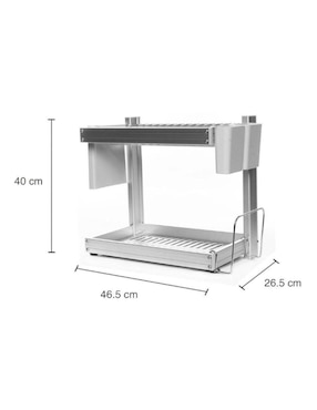 Escurridor de cubiertos Eke Life Home de aluminio
