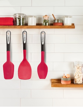Batería de cocina T-Fal de aluminio antiadherente minerales naturales 10 piezas