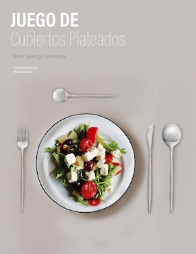Set cubiertos Idea Nuova de acero inoxidable 24 piezas