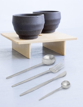 Set cubiertos Idea Nuova de acero inoxidable 24 piezas