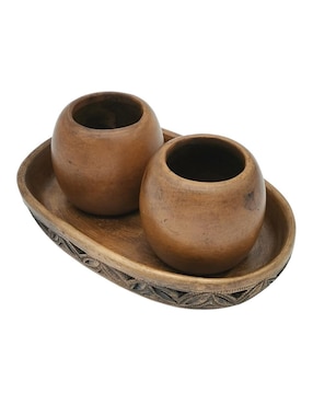 Set de vasos tequileros Yuu Nges 3 piezas