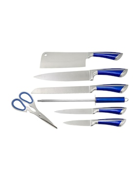 Set de cuchillos multiusos Cocina Javaz 8 piezas