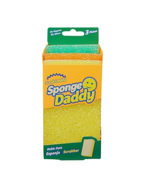 Esponja Para Hogar E Interior Scrub Daddy 3 Piezas