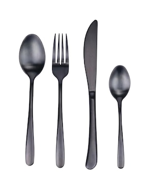 Set cubiertos Kasablanka de acero inoxidable 16 piezas