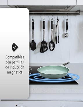 Set de sartenes Stay Elit Jade de hierro 2 piezas