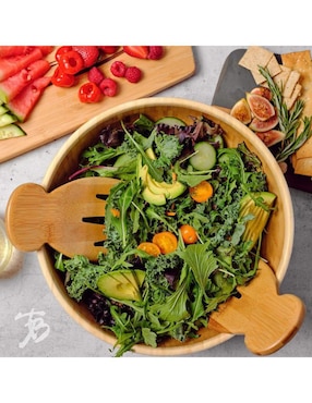 Cubiertos ensalada Totally Bamboo 2 piezas