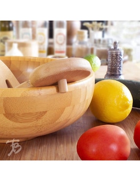 Cubiertos ensalada Totally Bamboo 2 piezas