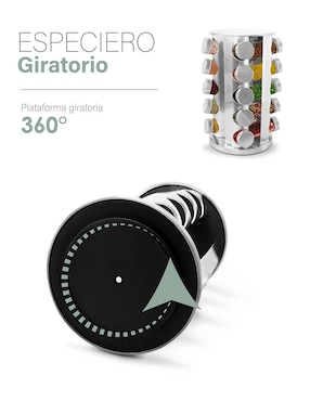 Set de especieros giratorio Idea Nuova
