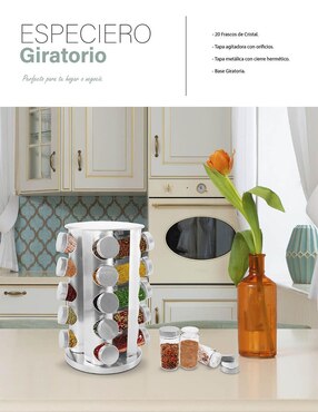 Set de especieros giratorio Idea Nuova