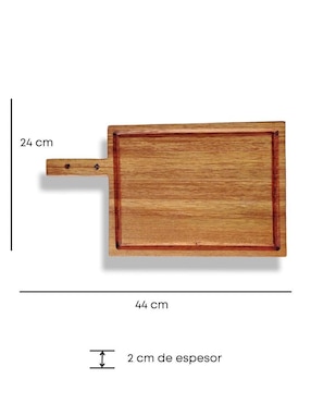 Tabla para picar Yañez Mobiliario Rectángular de madera