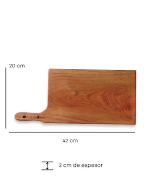 Tabla para picar Yañez Mobiliario Rectángular de madera