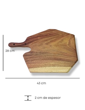 Tabla para picar Yañez Mobiliario Irregular de madera