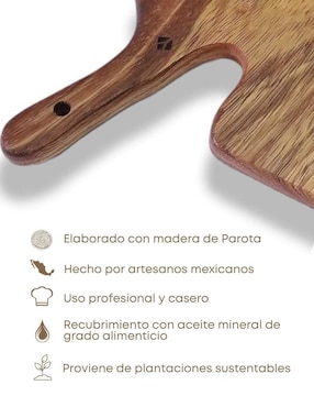 Tabla para picar Yañez Mobiliario Irregular de madera