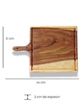 Tabla para picar Yañez Mobiliario Cuadrada de madera