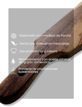 Tabla para picar Yañez Mobiliario Irregular de madera