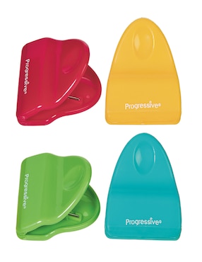 Clip para bolsas Progressive Gt-6027 de plástico 4 piezas