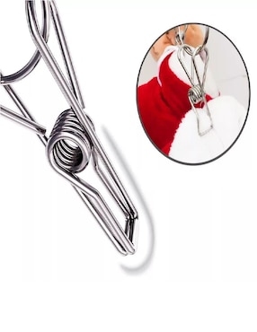 Pinzas para ropa Lab.G de acero inoxidable