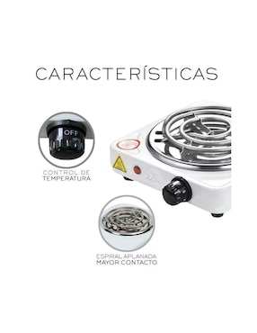 Parrilla eléctrica Genérica de acero inoxidable