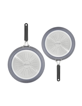 Set de sartenes Lagostina Tempra Mineral de aluminio 2 piezas