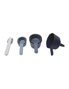 Taza medidora L&C Home de plástico 9 piezas