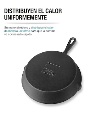 Set de sartenes Casa Litus de hierro fundido 3 piezas