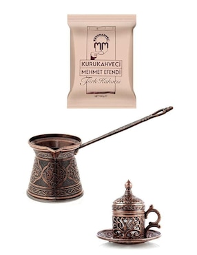 Set Tetera Y Taza Kurukahveci Delux