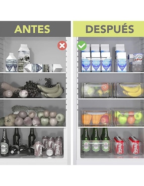 Set contenedores Brandtrendy de plástico 10 piezas